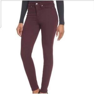 Good American Good Legs Burgundy Jeans Size 10/30